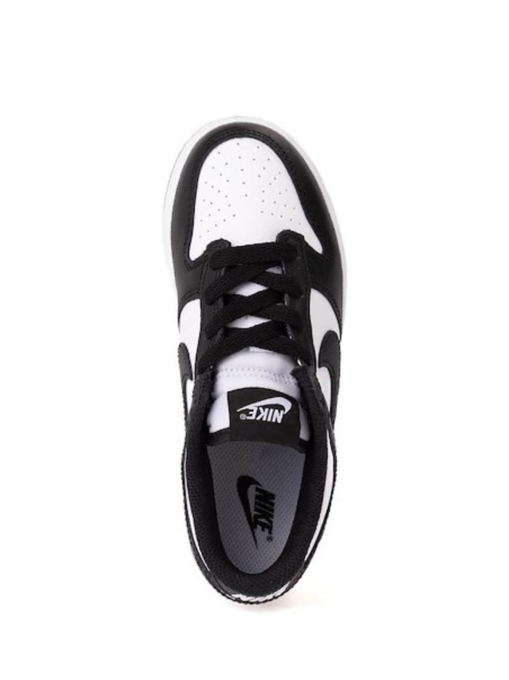 Nike Black & White Low-Top Court Sneaker